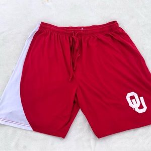 Oklahoma Sooners Shorts Gym Cotton Knit OSU